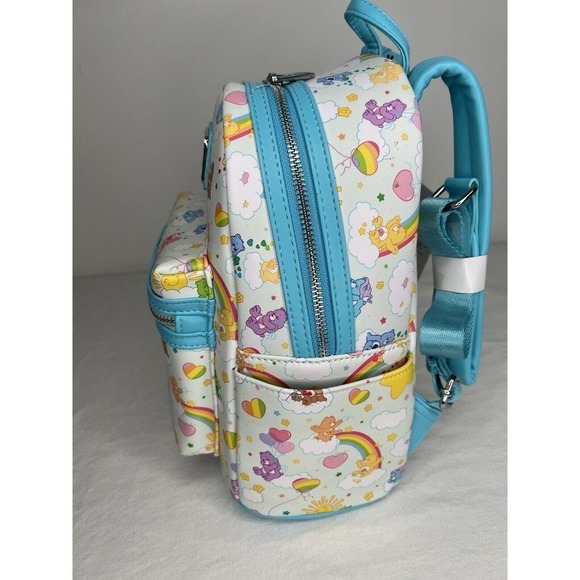 NWT Loungefly Care Bears Rainbow Colorful Mini Backpack main image 10